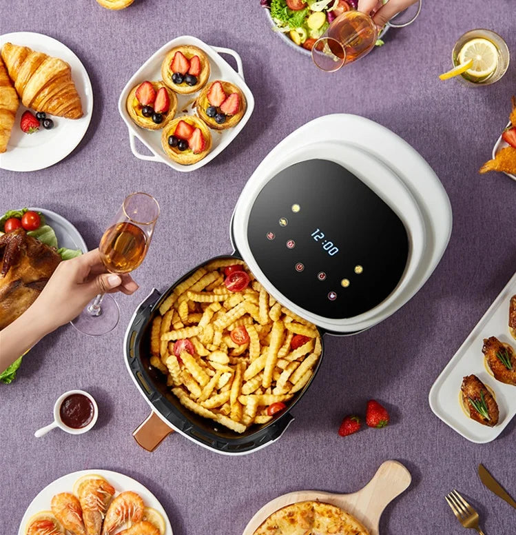Hot Selling Professional Non-Stick Air Fryer Touch Screen Digital Multifuncional Air Fryers Without Oil Smart Air Fryer