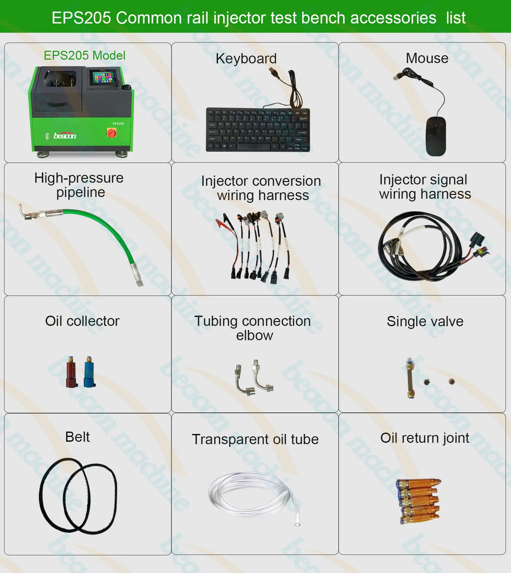 EPS205 NTS205 DTS205 BCS205 High Pressure Common Rail Diesel Injector Test Bench for Sale Cr Injector Test Bench