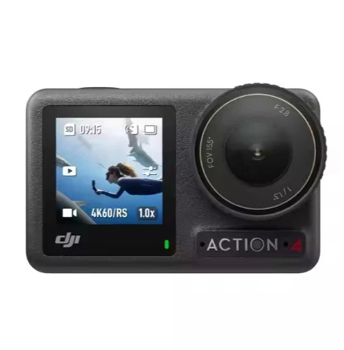 DJISI Osmo Action 4 Adventure Combo 4K Sport Cam Professional Waterproof 18m Cold Resistant Long Lasting HorizonSteady Camera
