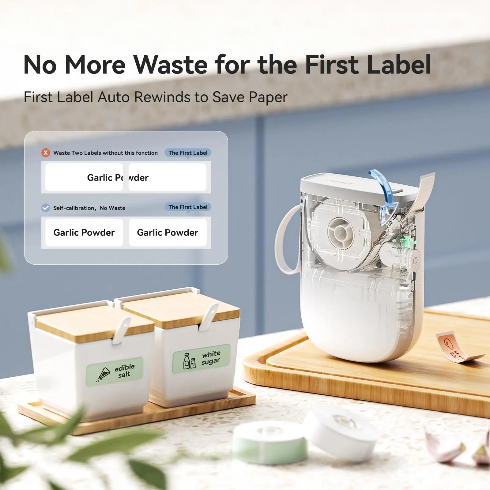 Niimbot D11/D110 Label Maker Wireless Pocket Self-Adhesive Name Tag Sticker Printer for Home Office