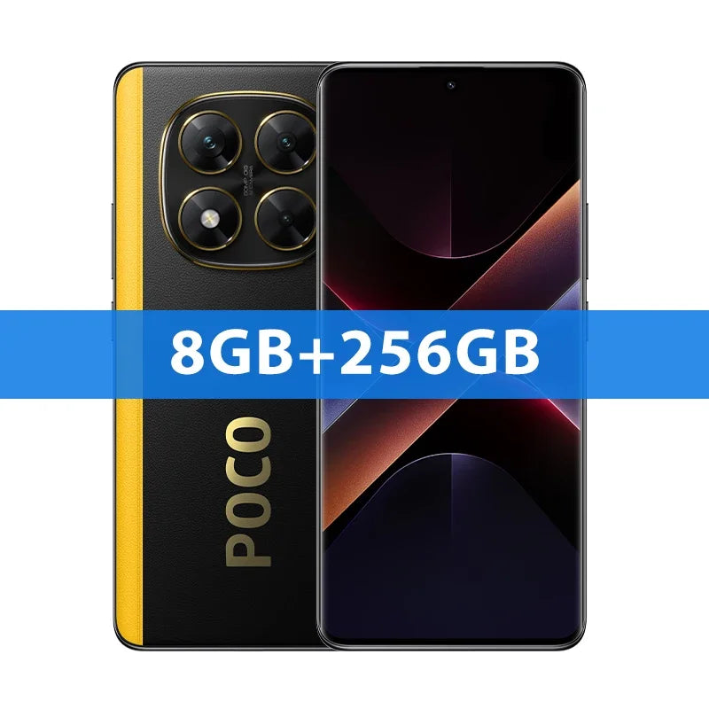 Global Version POCO X7 Smartphone Dimensity 7300-Ultra 6.67"120Hz AMOLED Display 45W 5110mAh 50MP Camera IP68 Xiaomi HyperOS NFC