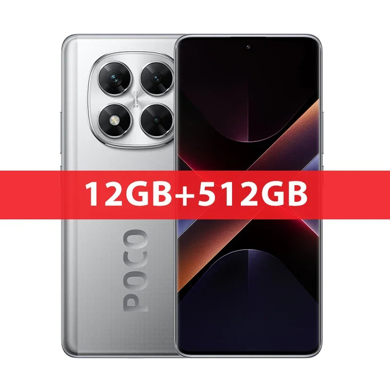 Global Version POCO X7 Smartphone Dimensity 7300-Ultra 6.67"120Hz AMOLED Display 45W 5110mAh 50MP Camera IP68 Xiaomi HyperOS NFC