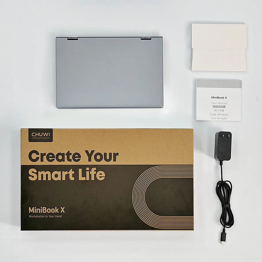 CHUWI MiniBook X 2 in 1 Laptop Intel N150(up to 3.6GHz) 512GB ROM 16GB LPDDR5 10.51" 1200x1920 FHD IPS Windows 11 Notebook