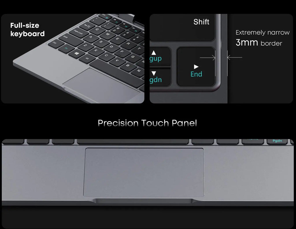 CHUWI MiniBook X 2 in 1 Laptop Intel N150(up to 3.6GHz) 512GB ROM 16GB LPDDR5 10.51" 1200x1920 FHD IPS Windows 11 Notebook