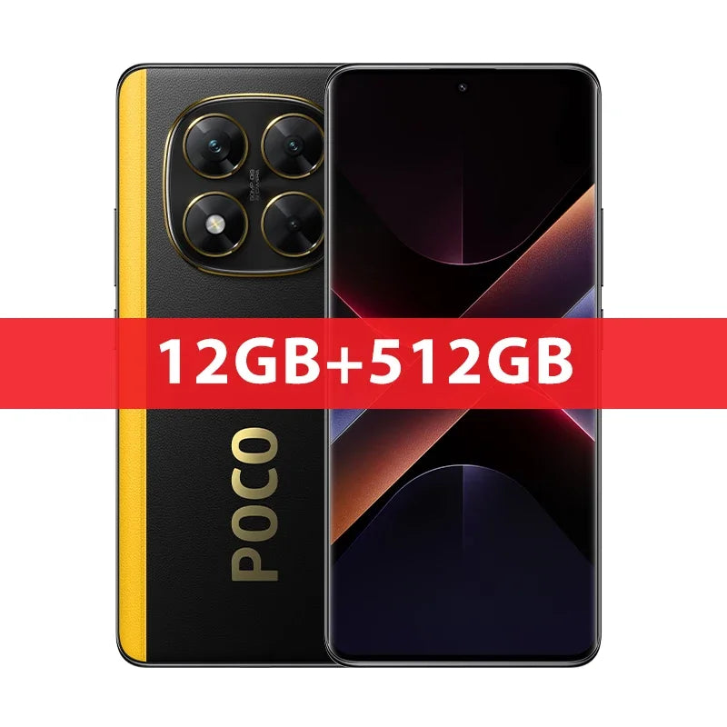 Global Version POCO X7 Smartphone Dimensity 7300-Ultra 6.67"120Hz AMOLED Display 45W 5110mAh 50MP Camera IP68 Xiaomi HyperOS NFC