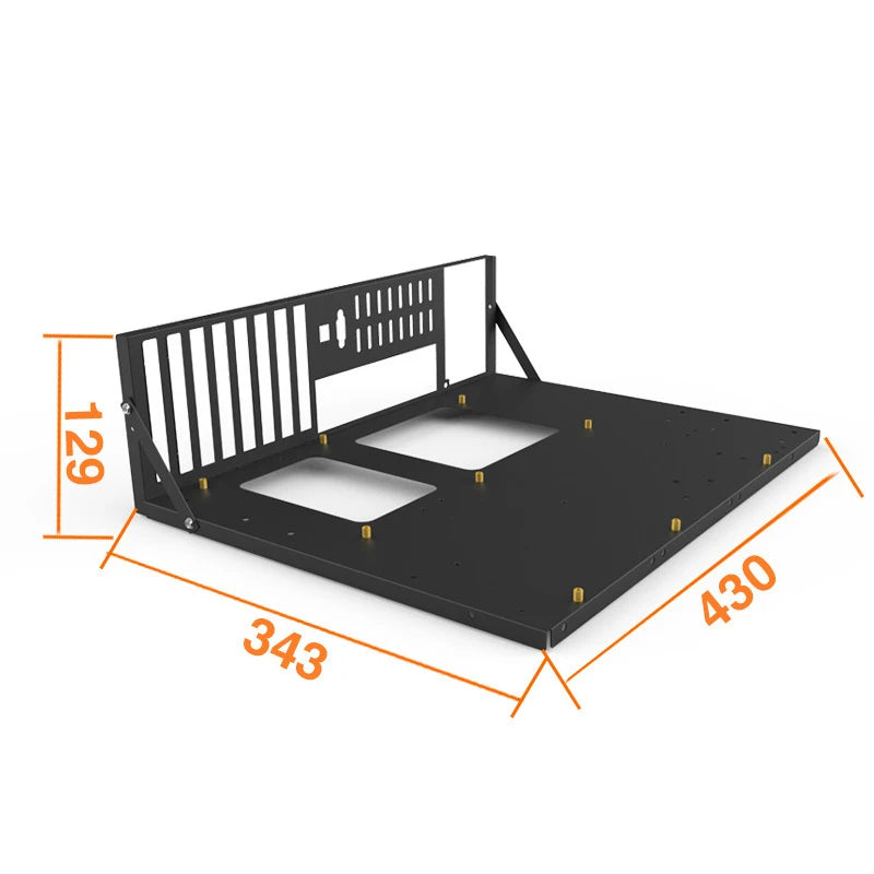 Mining Frame Open Chassis Frame Thickened Motherboard Bracket Fixing Frame Mining Rig Case Frame Computer Cases Towers Cases