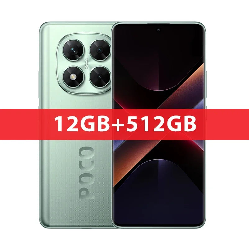 Global Version POCO X7 Smartphone Dimensity 7300-Ultra 6.67"120Hz AMOLED Display 45W 5110mAh 50MP Camera IP68 Xiaomi HyperOS NFC