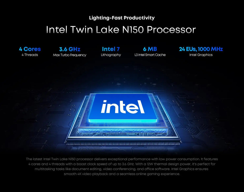 CHUWI MiniBook X 2 in 1 Laptop Intel N150(up to 3.6GHz) 512GB ROM 16GB LPDDR5 10.51" 1200x1920 FHD IPS Windows 11 Notebook