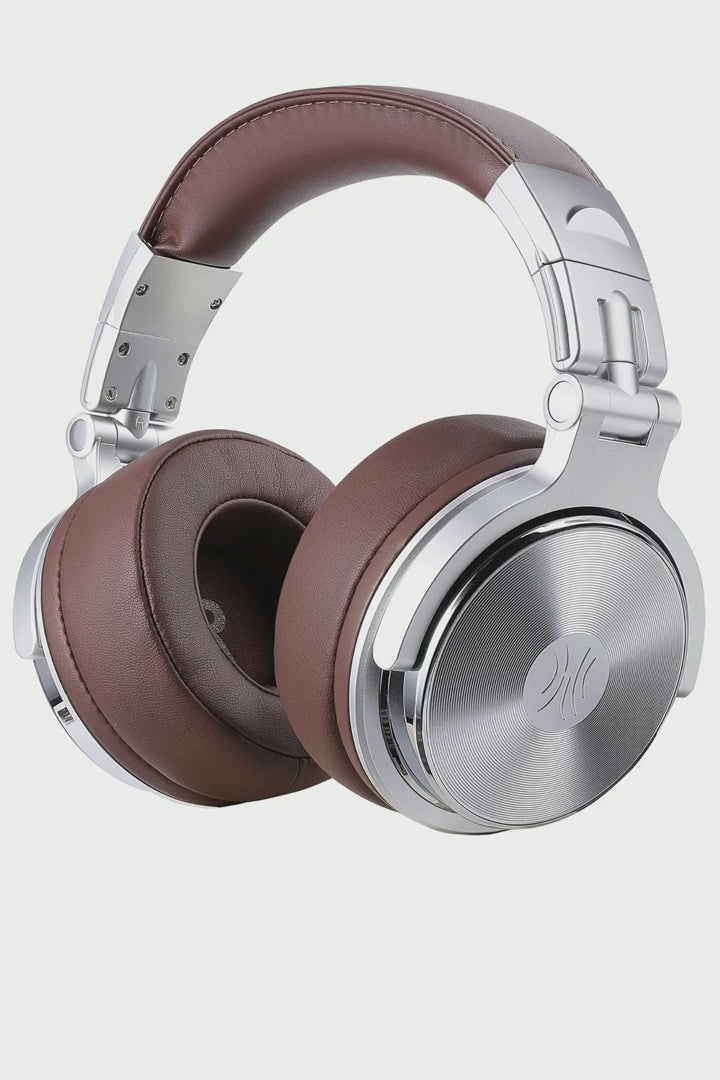 Oneodio Pro 30 Professional Studio DJ Headphones With Microphone Over Ear Wired Earphones HiFi Monitors Foldable Gaming Headset