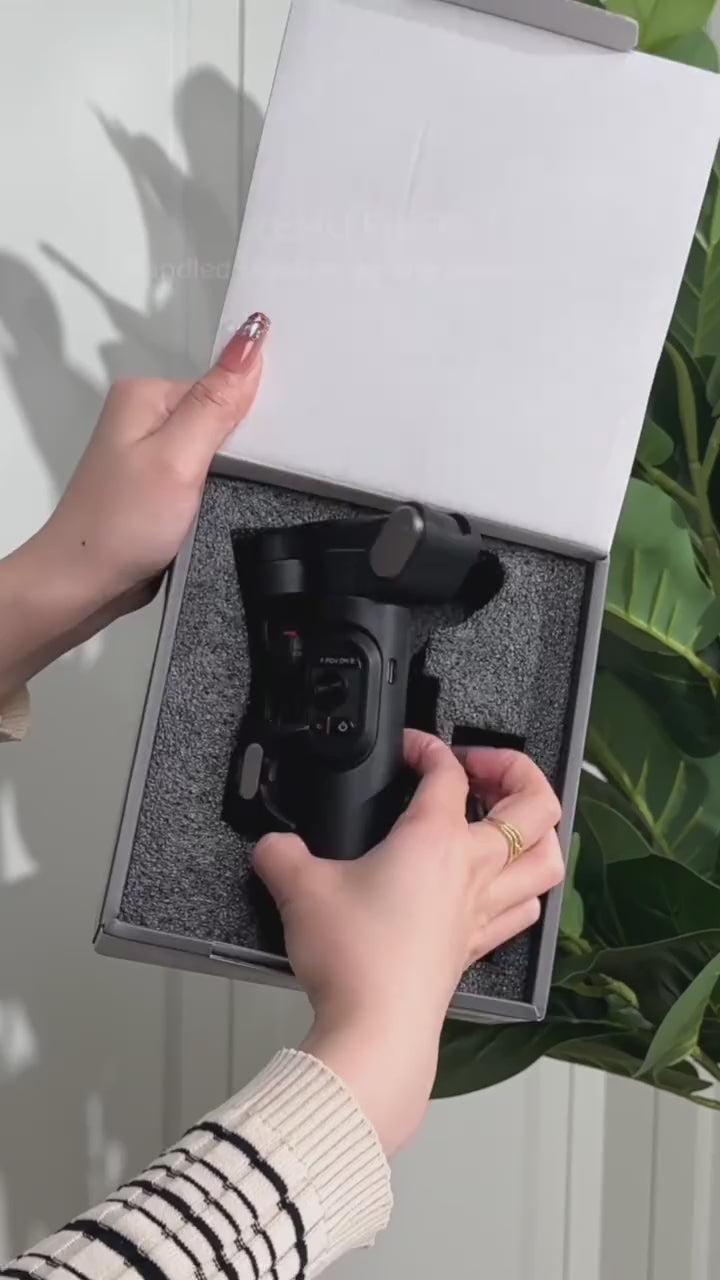 Gimbal Stabilizer 3-Axis Smooth Smart Lightweight Handheld Camera Rig